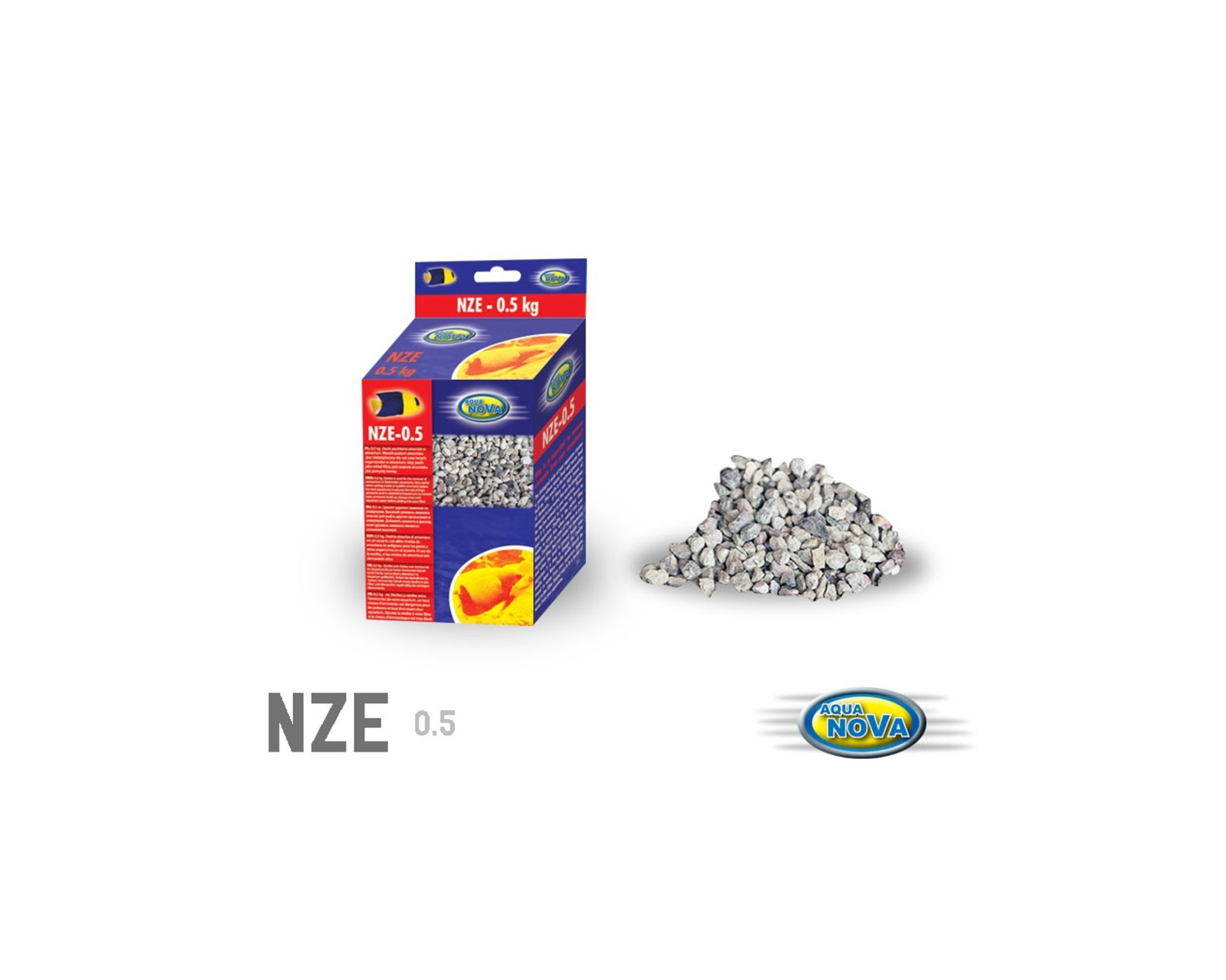 Aqua Nova zeoliet filtermateriaal 0,5 kg